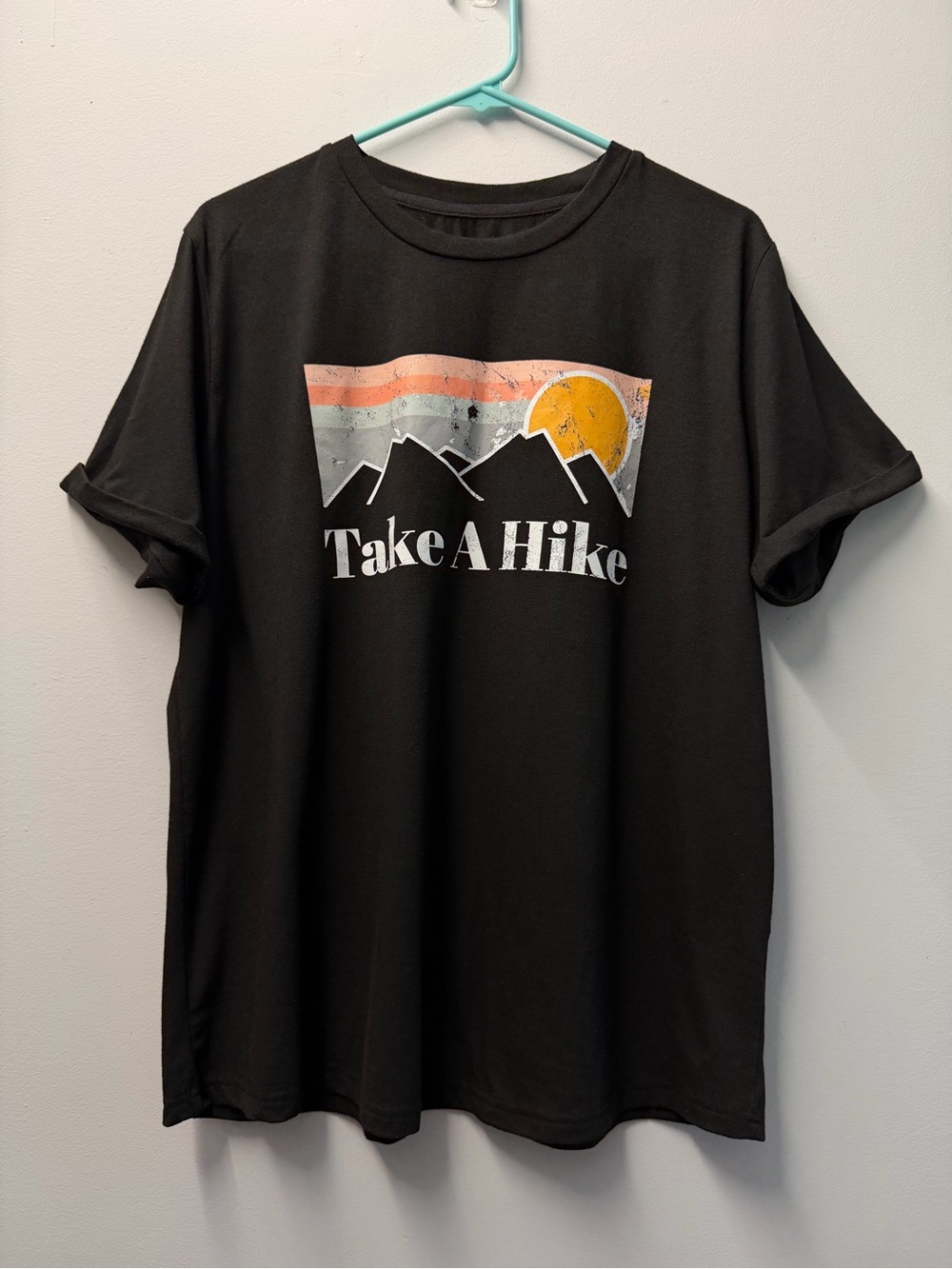 Take A Hike Graphic Tee - Black